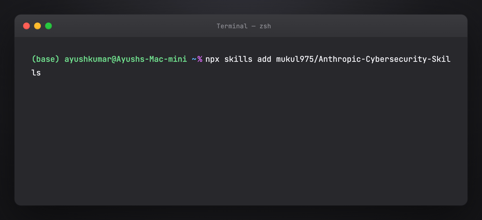 Gemini CLI — npx install and skill invocation