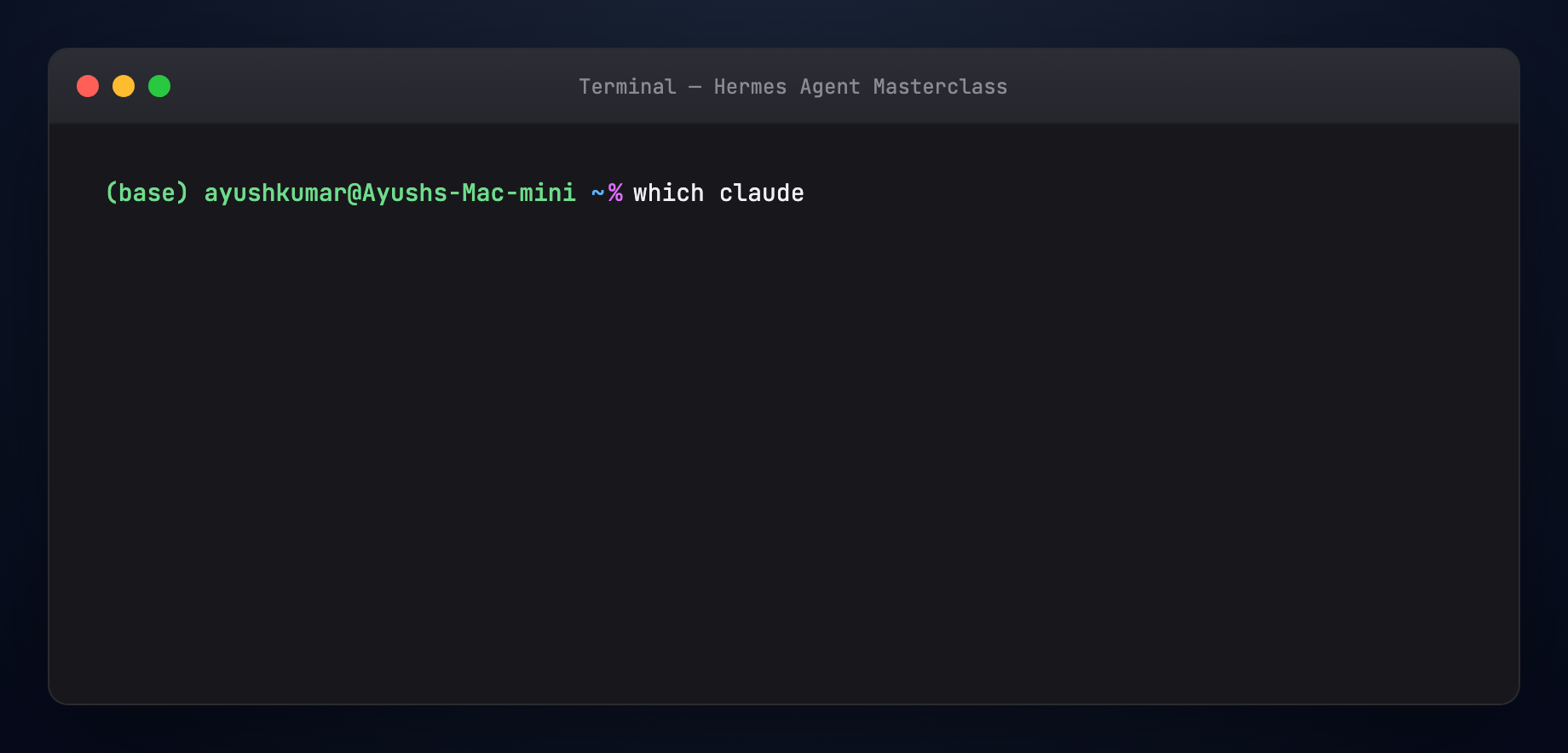 Claude Code delegation — animated