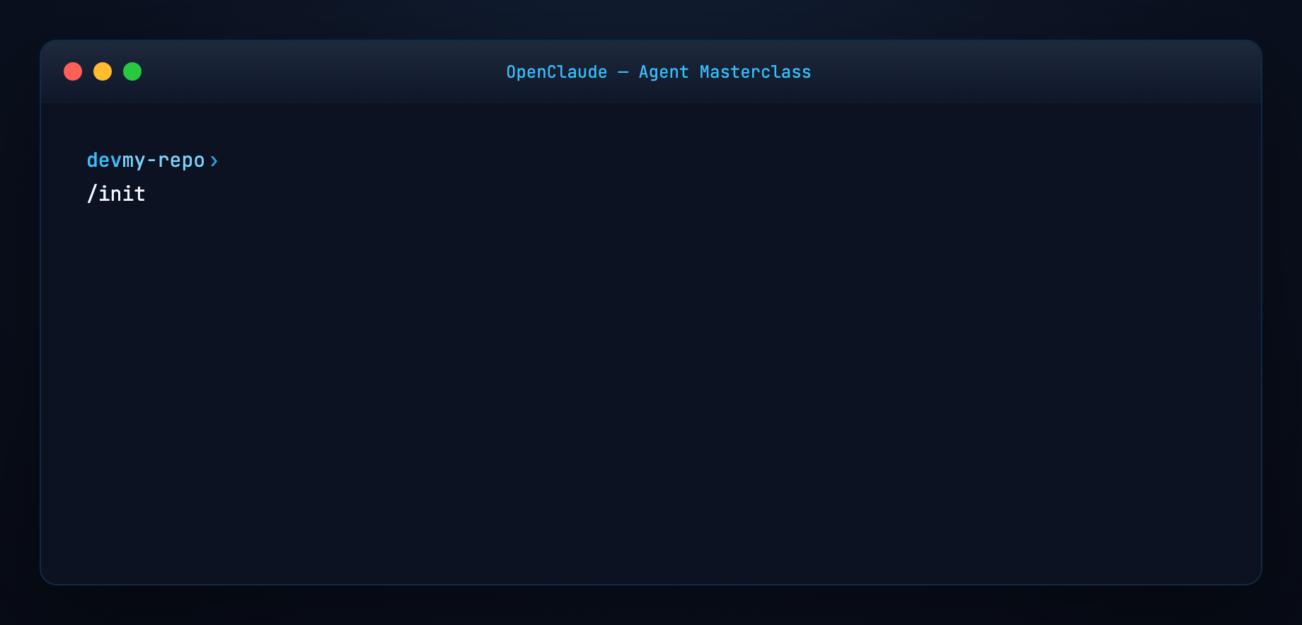 Permissions and /init — animated
