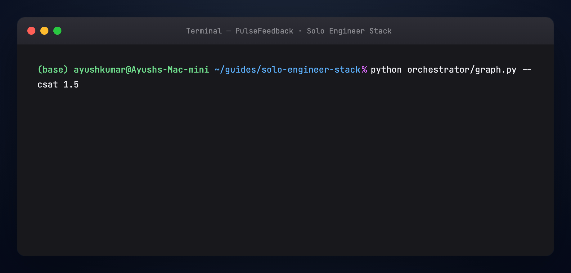 Part 11 — CSAT loop back to Task Master